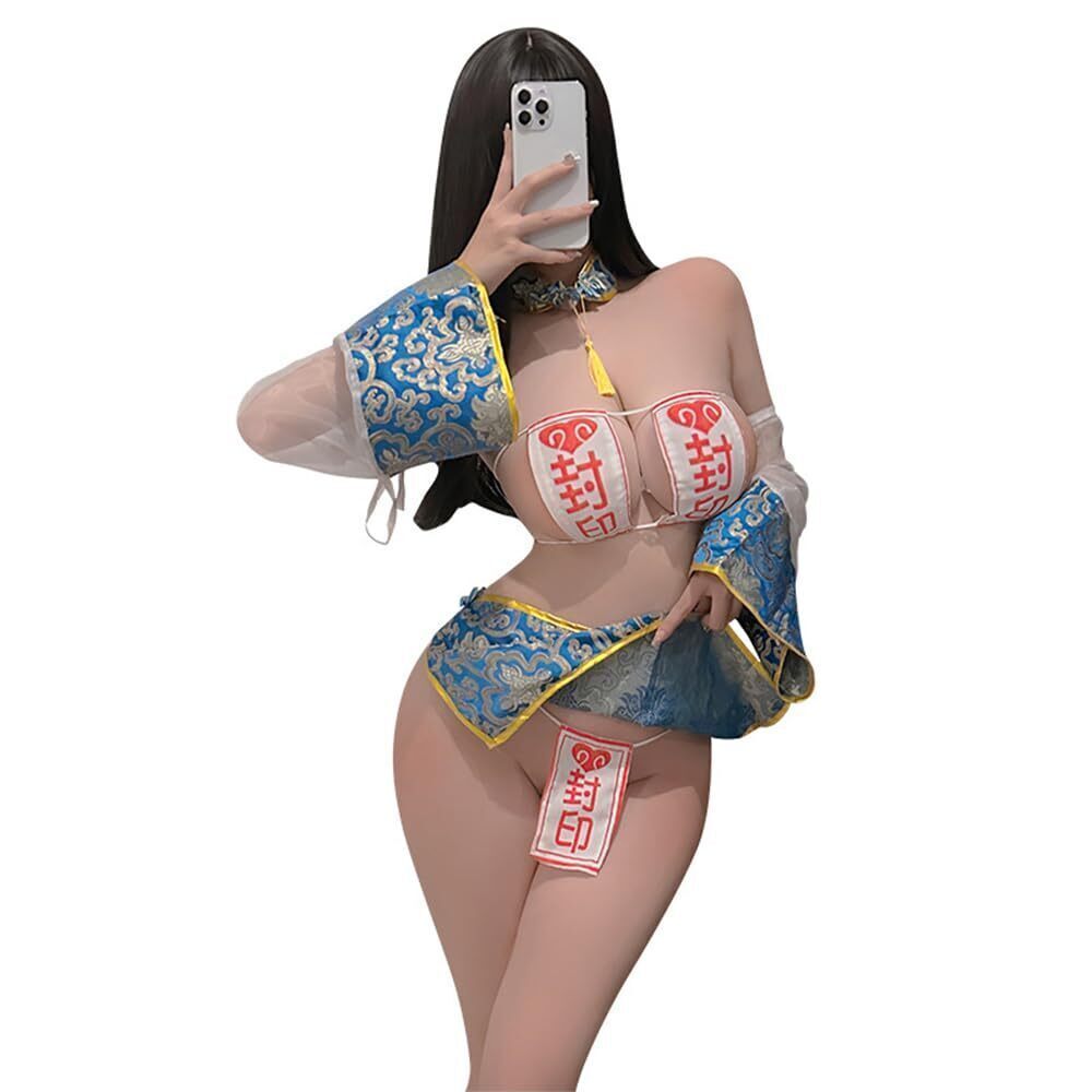 1030 cosplay animation anime underwear Kawaii cute split DVA slim fitting